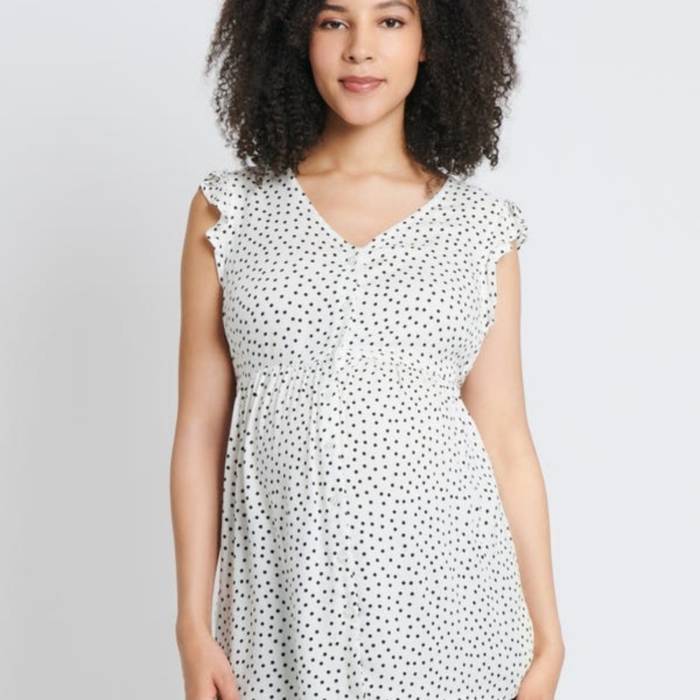 Jojo Maman Bebe Maternity Blouse Size Small